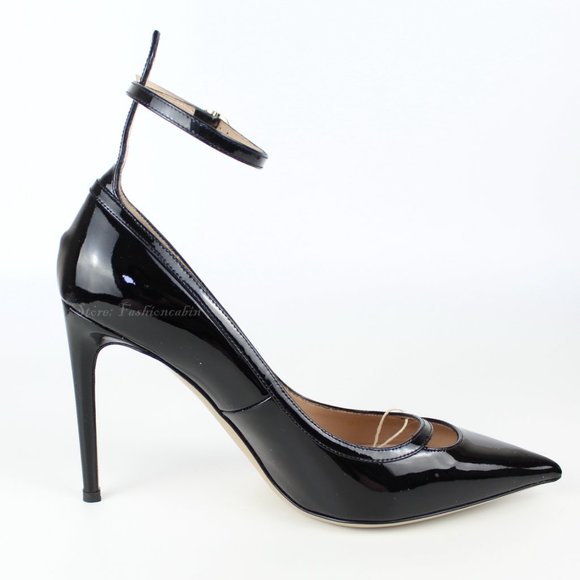 NEW Valentino Garavani Pointed Toe Ankle Strap Pump - Picture 6 of 14